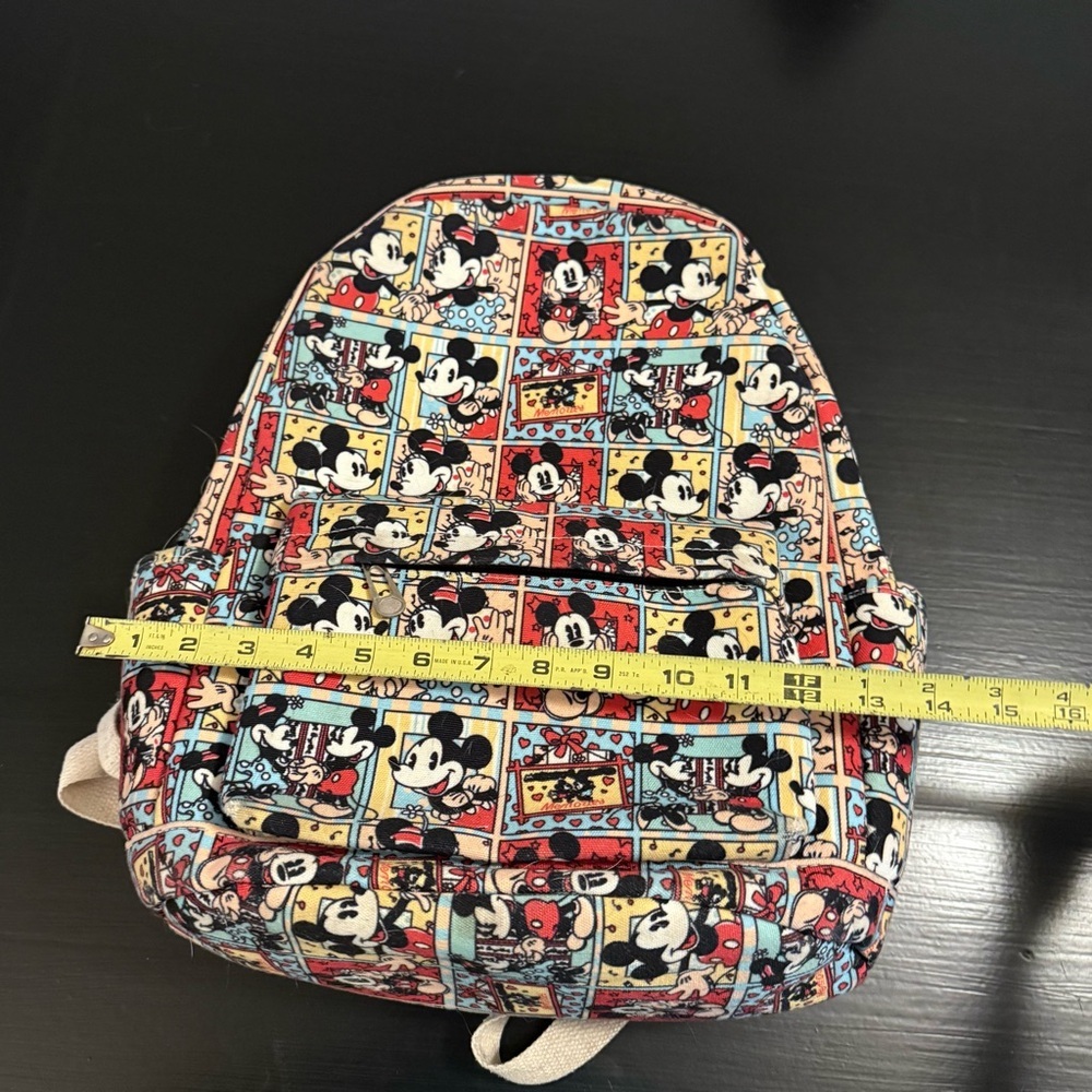 Disney Mickey Mouse Patterned Backpack - image 6